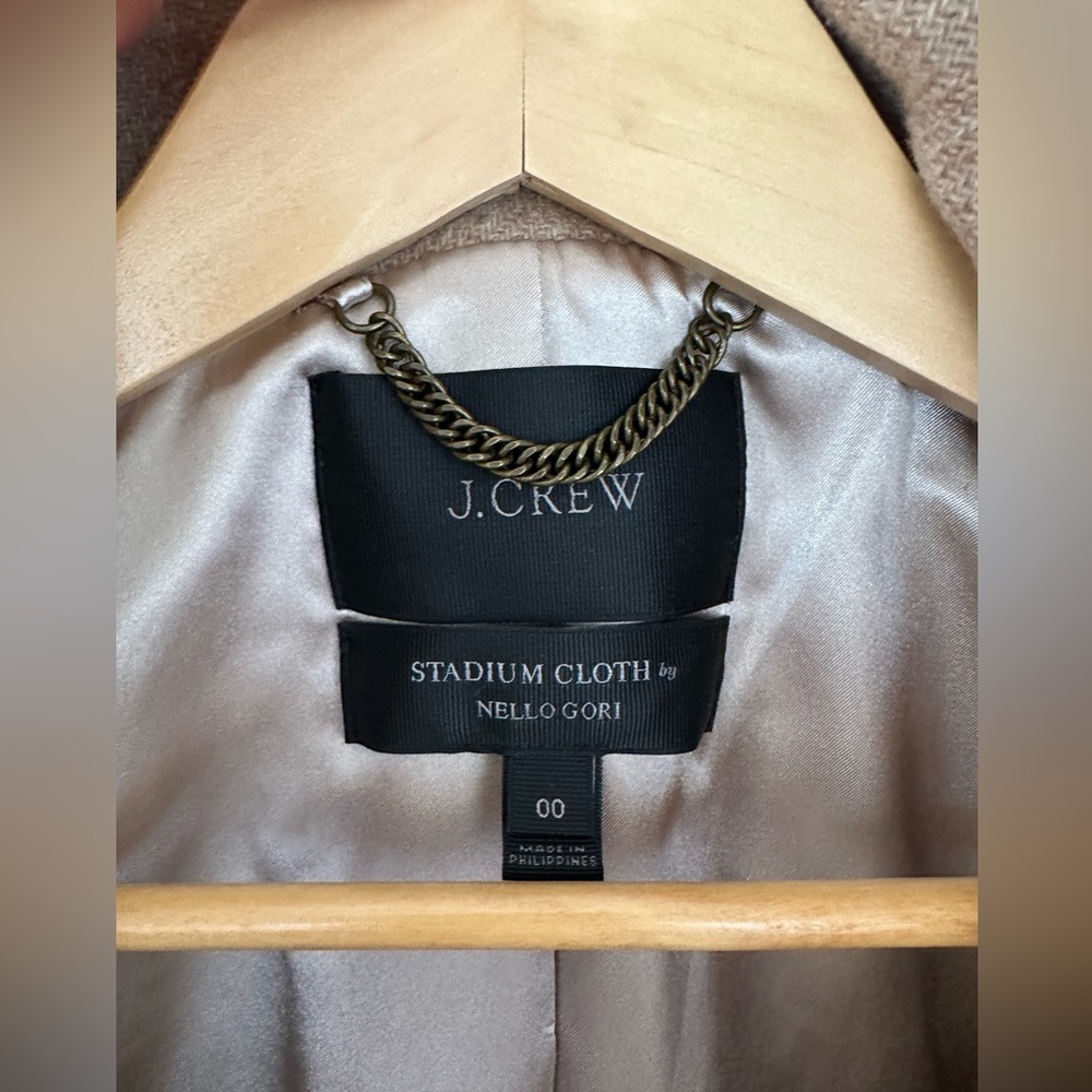J.Crew Italian Wool Cocoon Coat - Picture 4 of 6